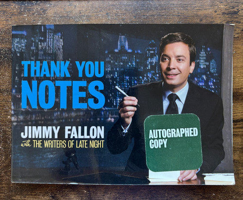 Jimmy fallon autografo - jimmy,