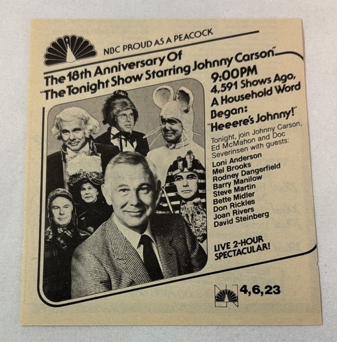 Pubblicità 1980 nbc - pubblicità, ~