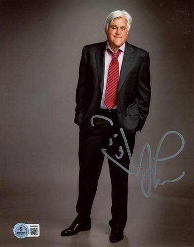 Foto firmata jay leno - firmata,