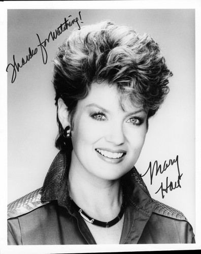 Mary hart firmato 8x10 foto - mary,