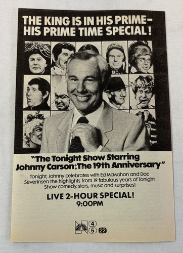 Pubblicità 1981 nbc the - tv,