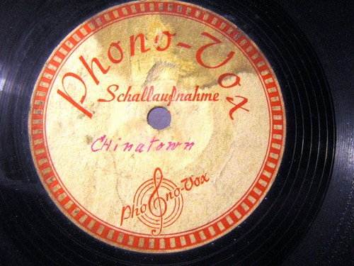 German acetate record - acetate,