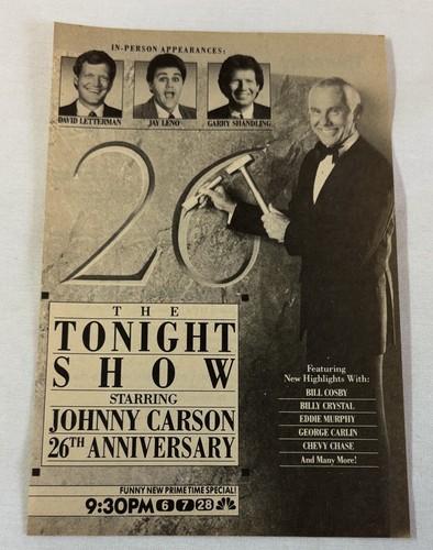 Pubblicità 1988 nbc - pubblicità, tv